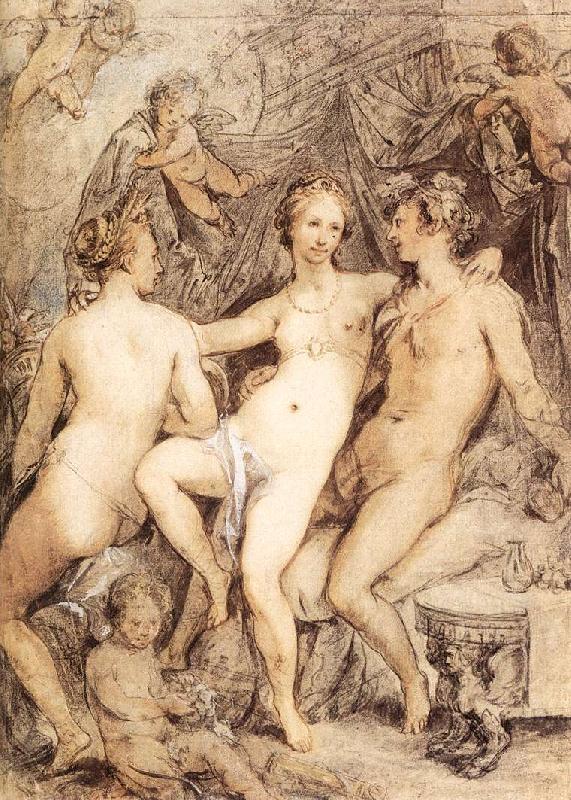 GOES, Hugo van der Venus between Ceres and Bacchus dsg china oil painting image